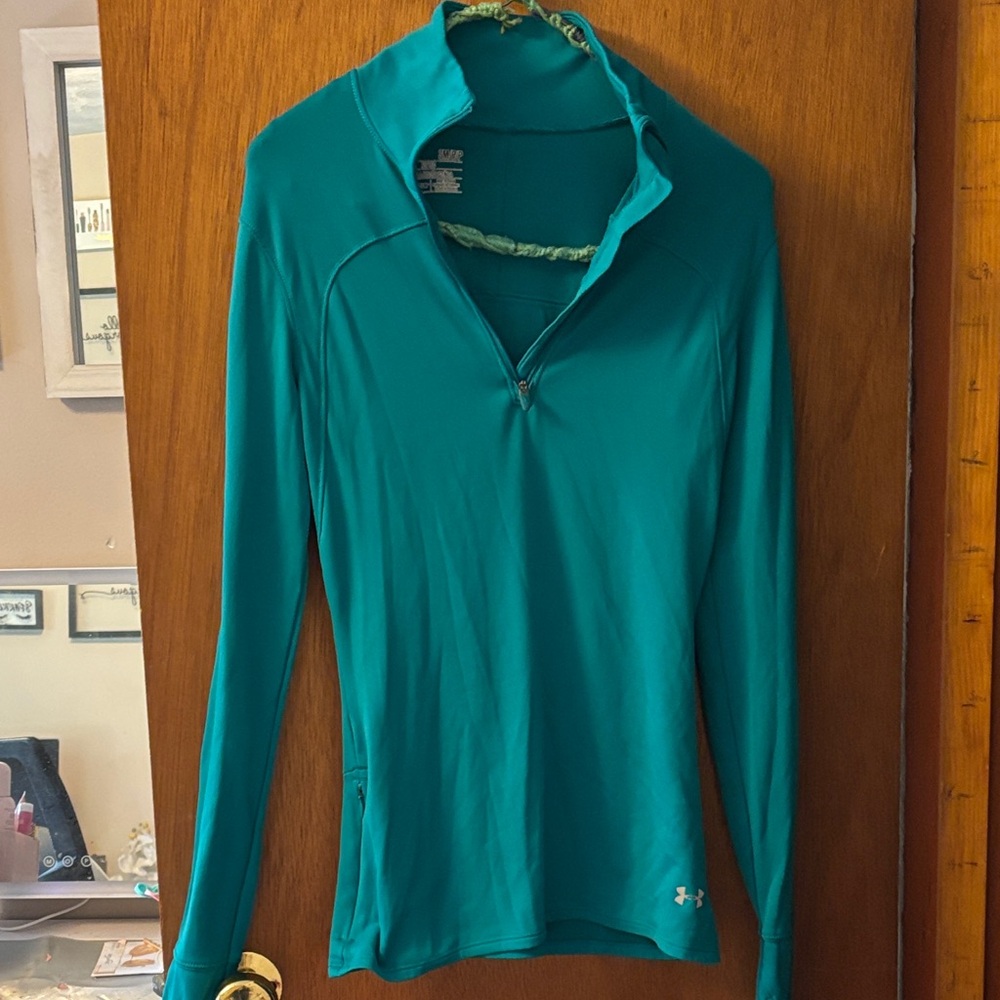 Under Armour Women's Aqua Long Sleeve Tee cold gear
